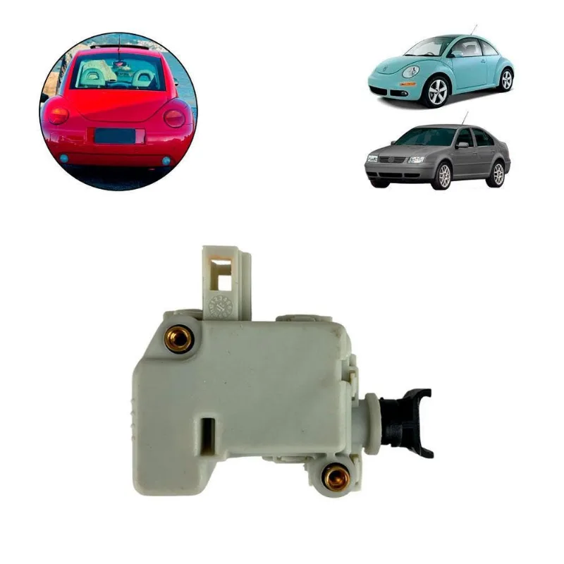 Atuador Motor Trava Porta Malas Beetle Bora Anos 2000 A 2005