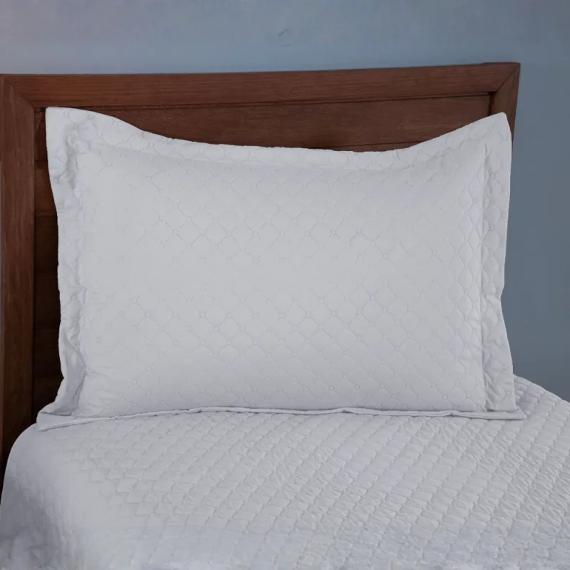 Porta Travesseiro Comfort Matelado Ultrassônico Branco - Valle Distribuidora - Ar E Ventilação