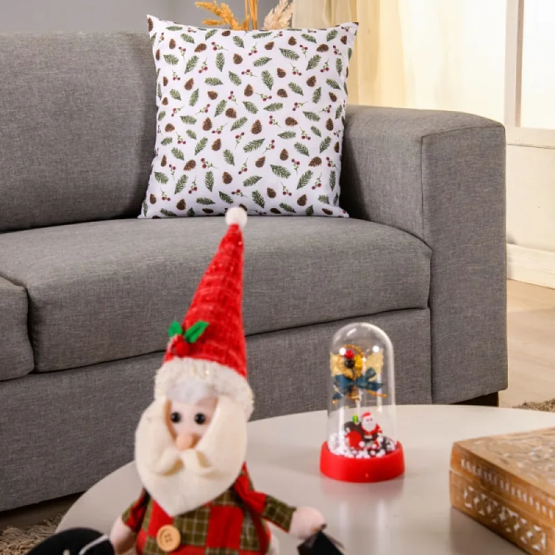 Capa para Almofada Estampa Digital Natal Estampa 1 - Home Fernandes - Ar E Ventilação