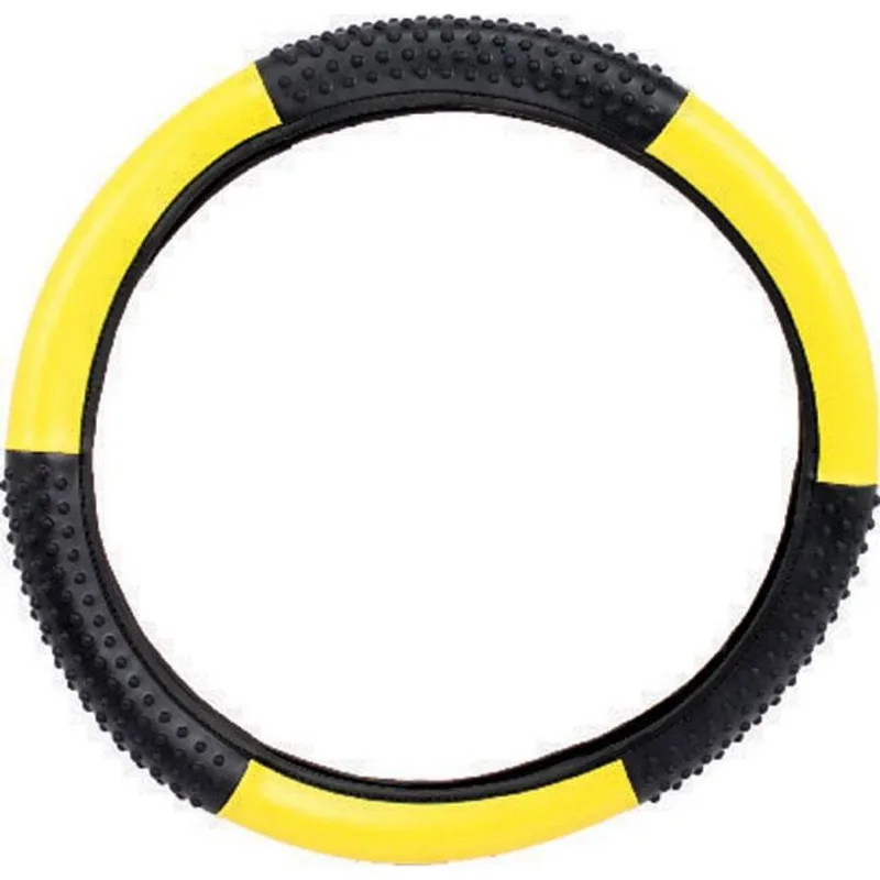 Capa Volante Kia Sephia Preta Amarelo Massageador