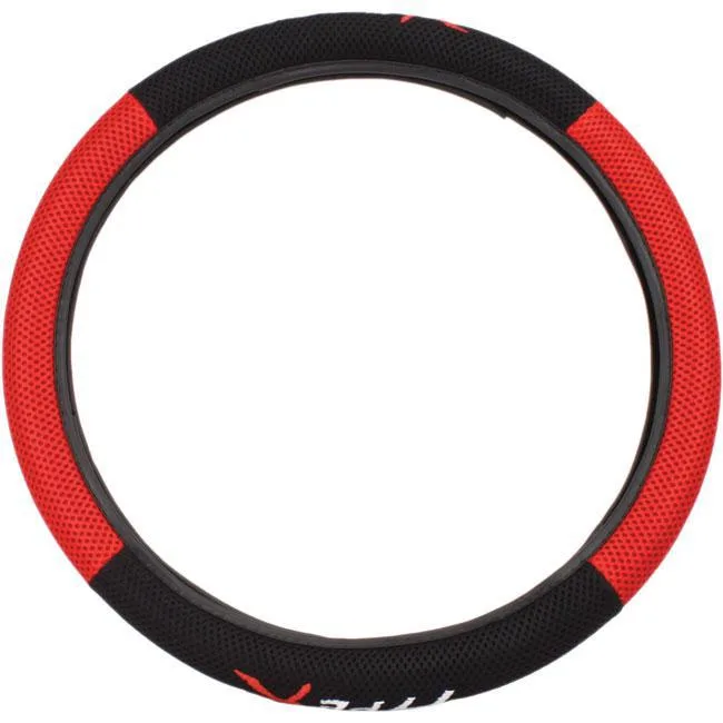 Capa Volante Gm Corsa Sedan Preta Vermelho Type-r Bordado