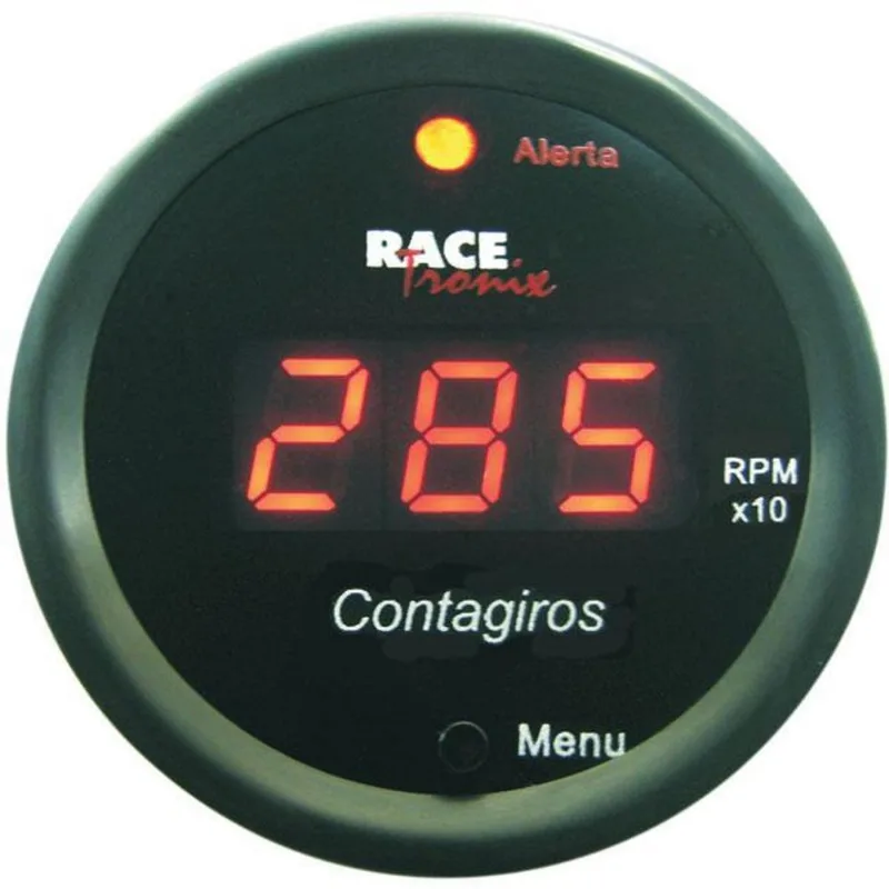 Conta Giro Fox Route 8v 3p Digital Preto Display Verm