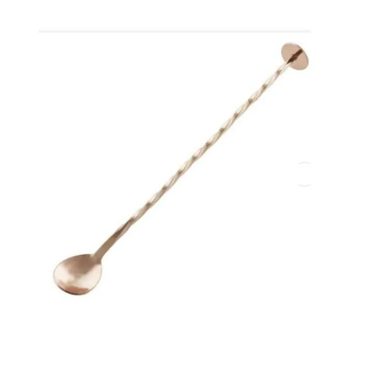 Kit 10 Colher Bailarina revestimento de bronze 27 cm - Mimo
