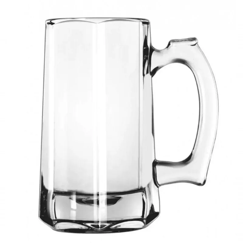 Caneca De Chopp Vidro Temperado Cerveja Congelavel Zero Grau 360ml - Mimo