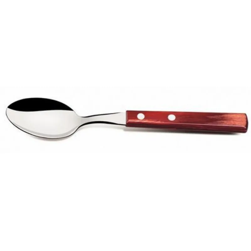Kit 3 Colher de Mesa Inox Polywood Vermelha - Tramontina