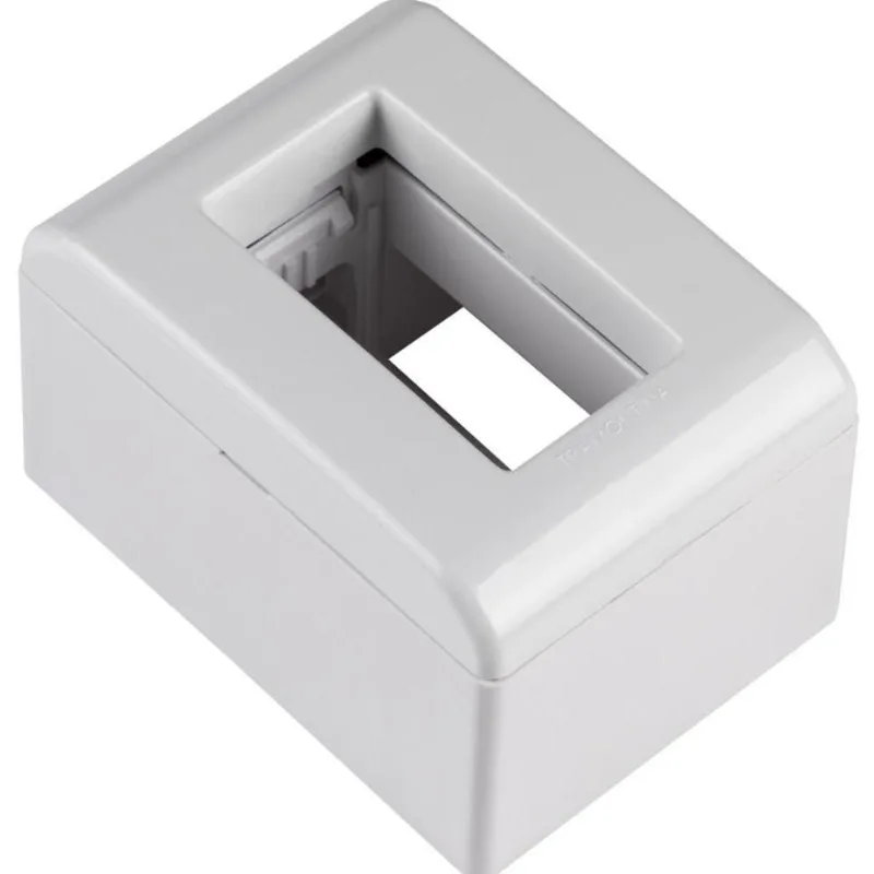 Kit 6 Caixa De Sobrepor 1 Posto Tramontina Lizflex Branca