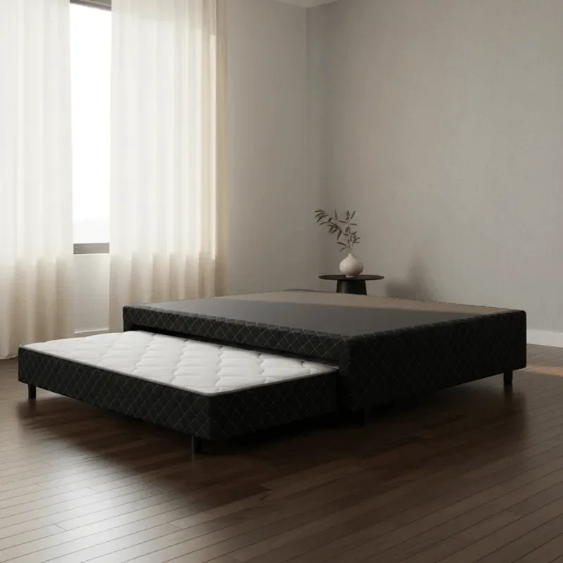 Bicama Box Com Auxiliar De Espuma D28 Ortopédico Positanno Casal 138cm