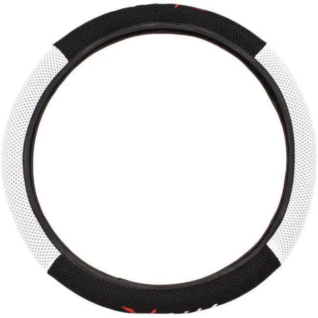 Capa Volante Mini Cooper S Preta Branco Type-r Bordado