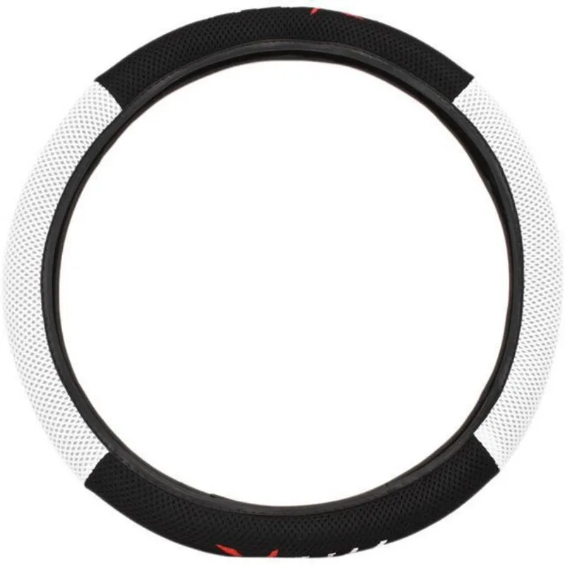 Capa Volante Vw Pointer Preta Branco Type-r Bordado