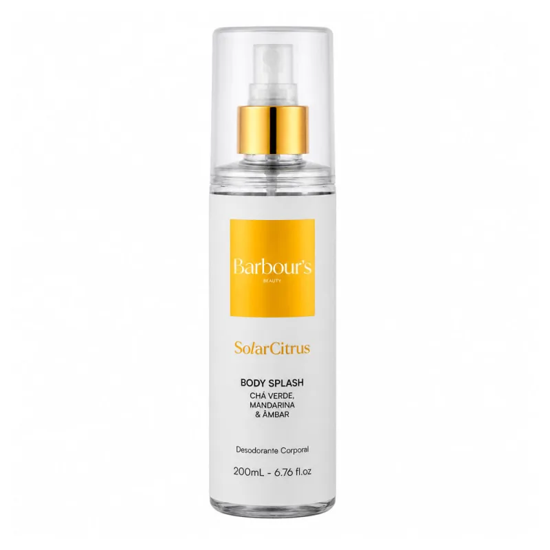Barbour's Beauty Solar Citrus - Body Splash 200ml - BARBOUR S BEAUTY - Beleza