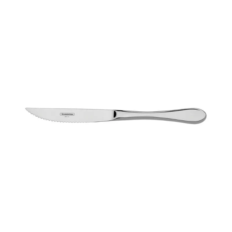 Faca para Churrasco Italy Corte de Carnes Aço Inox Forjado Lâmina Temperada 24 Facas Tramontina - Tramontina - Agro