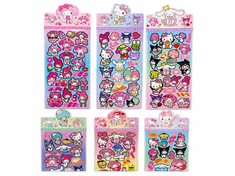 Adesivo Hello Kitty Friends Laser - LC - Presentes