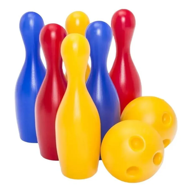 2x Jogo De Boliche Colorido Sortido 7001 - Cardoso Toys
