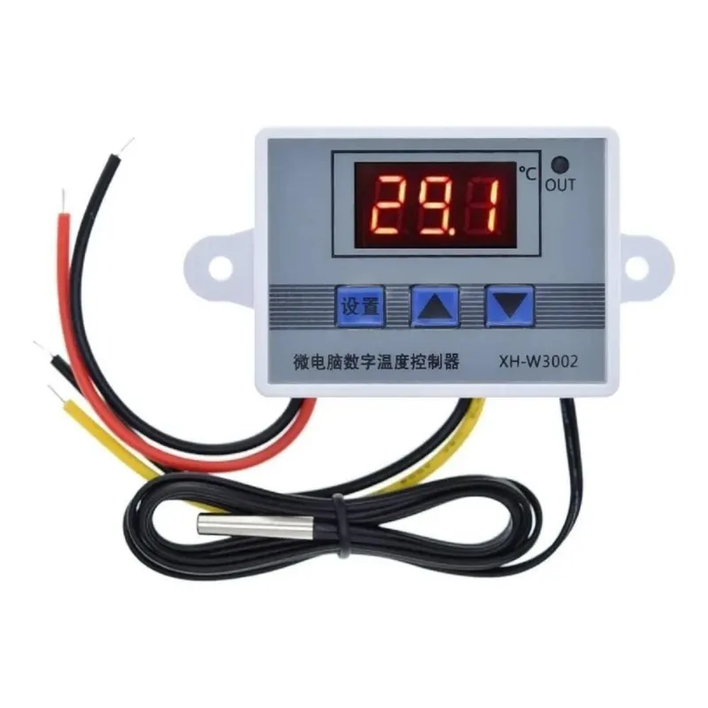 2x Termostato Digital W3002 110v/220v - Chocadeira Estufa Ce