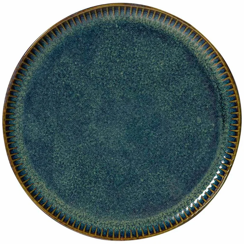 Prato Raso Cerâmica Oceano Azul 27,5cm 1261119001 Porto Brasil