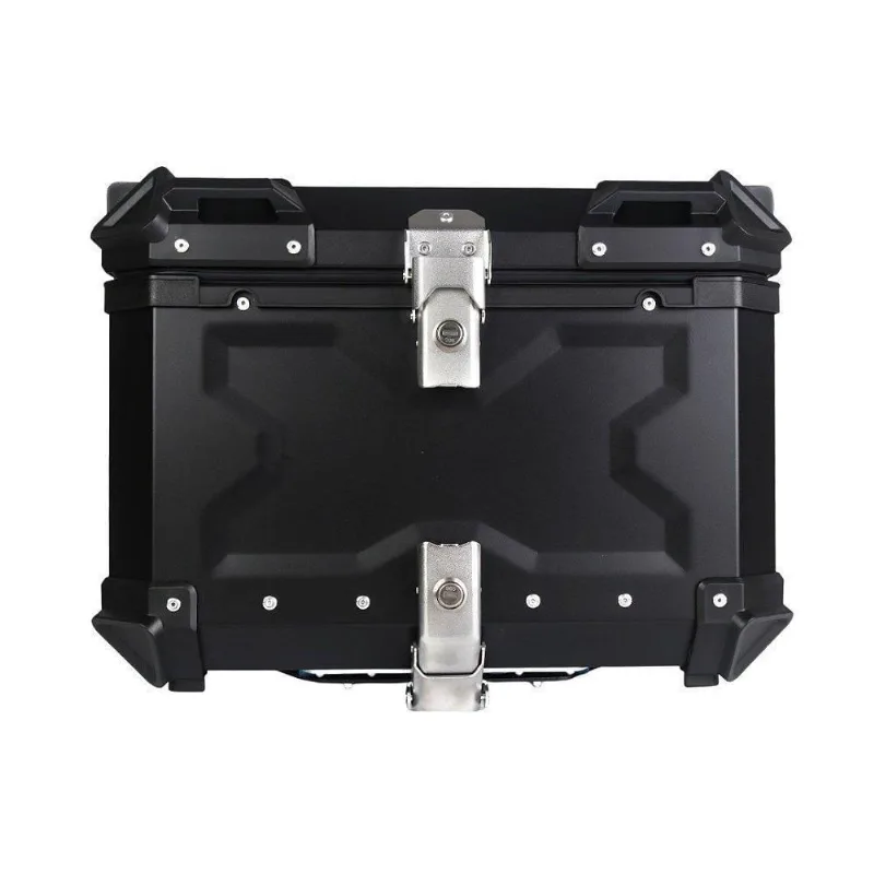 Bau Moto Traseiro 45 Litros Universal Anti-roubo Preto