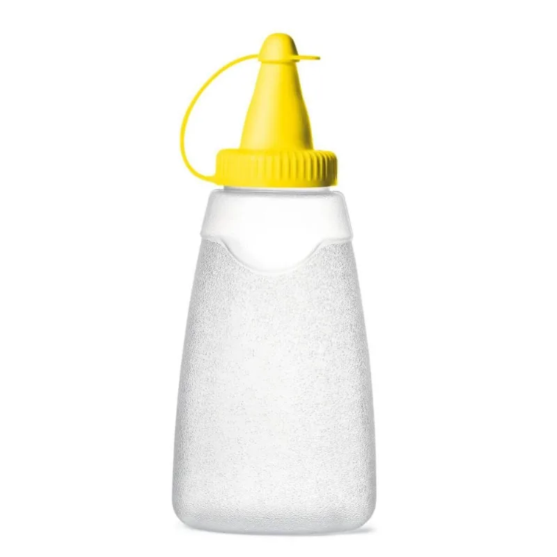 Kit 24 Bisnagas Plásticas 210ml Molhos Ketchup Mostarda Maionese Sanremo Lanchonete Hamburgueria