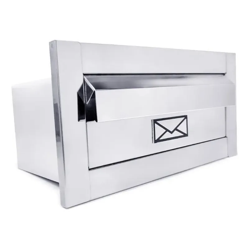 10x Caixa De Embutir Muro Parede Aço Inox Moderna