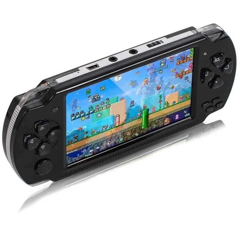Console Portátil Eony A-7288 Aquilae 8GB 10000 Jogos NES GBA GBC MP3 MP5 Preto - OUTRAS - Casa E Construção