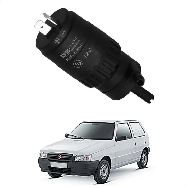 10x Eletro Bomba Esguicho Parabrisa Fiat Uno Premio Elba Fi