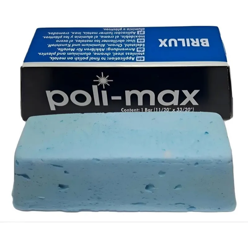 10x Pedra Azul Para Polimento Rodas, Tanques, Cromados E Br