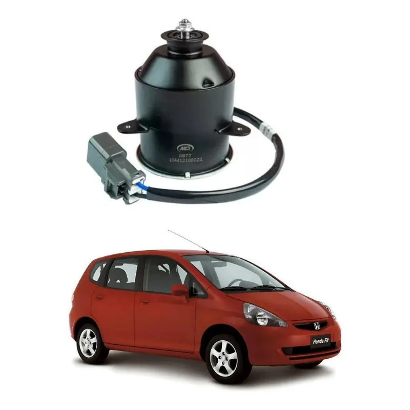 Motor Da Ventoinha Radiador Honda Fit