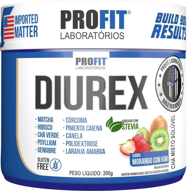 10x Diurex Profit Morango Com Kiwi - 200g - Não Informado - Mercearia