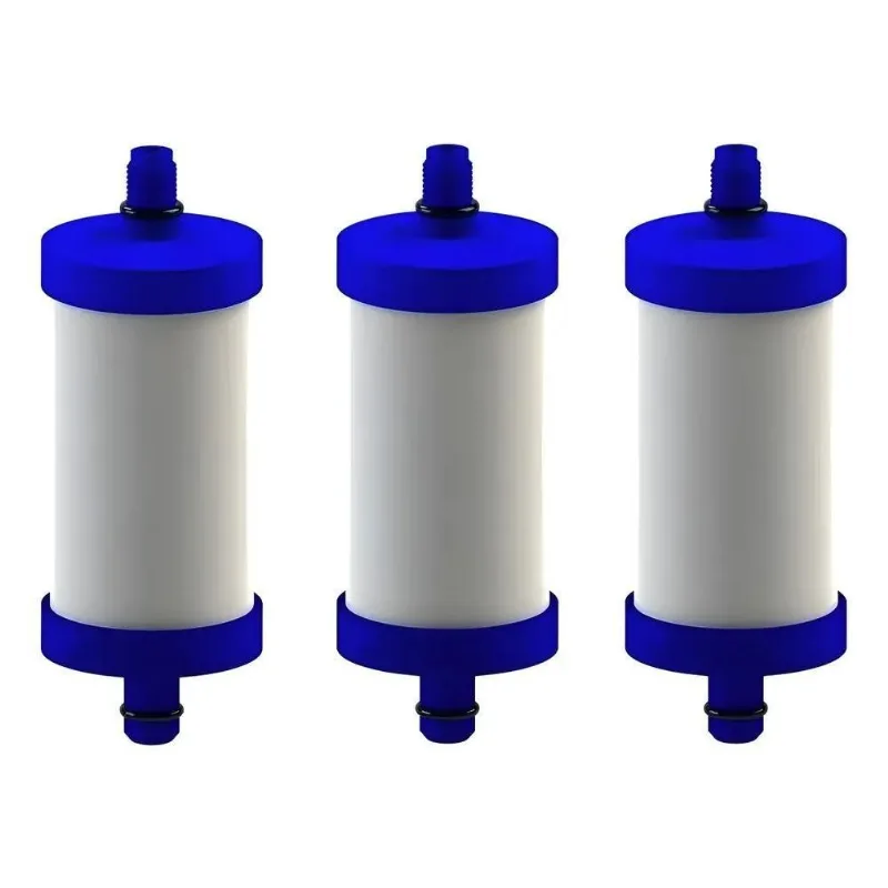 Kit 3 Velas Refil Para Torneira Com Filtro Pró Saúde Cor Uni