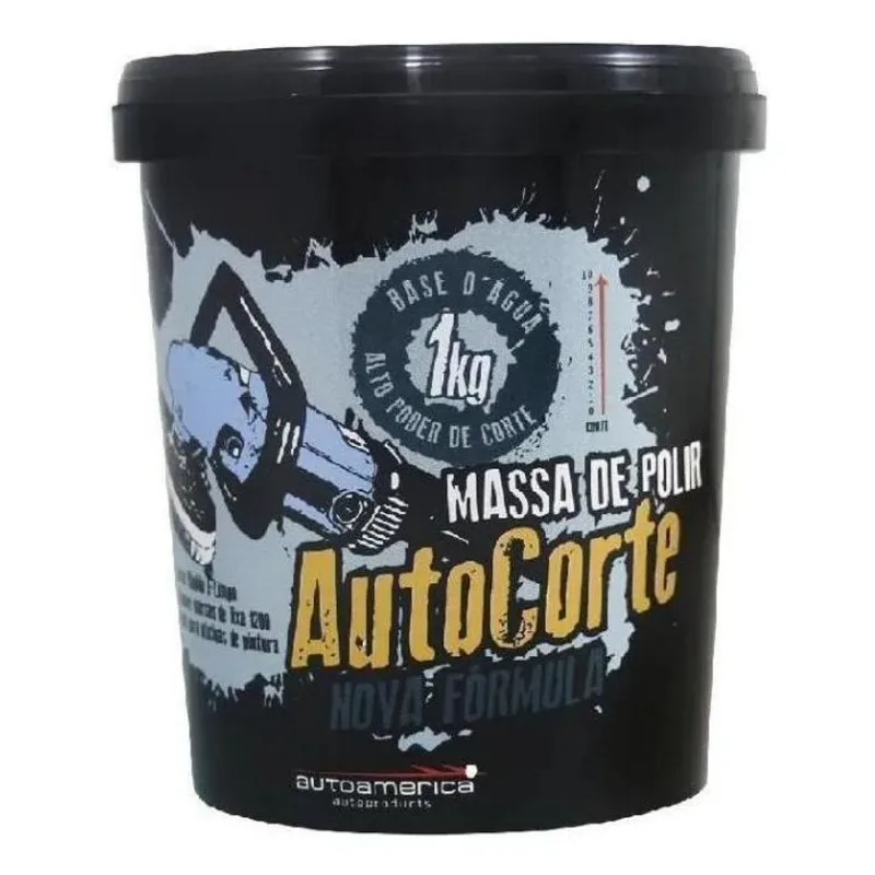 Massa Para Polir Autocorte 1kg Autoamerica N/a