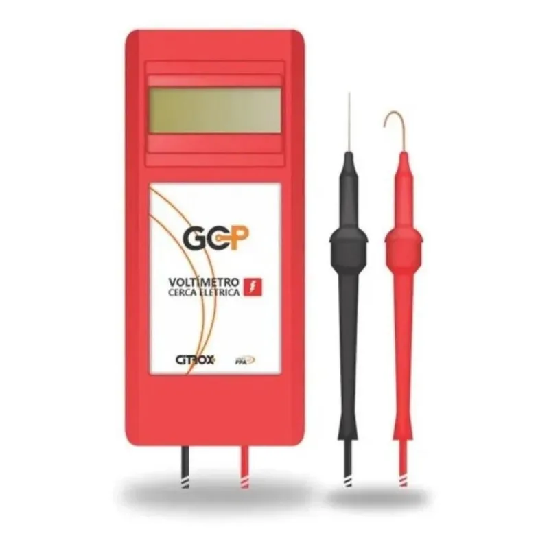 2x Voltimetro Digital Para Cercas Eletricas Gcp Citrox Ppa