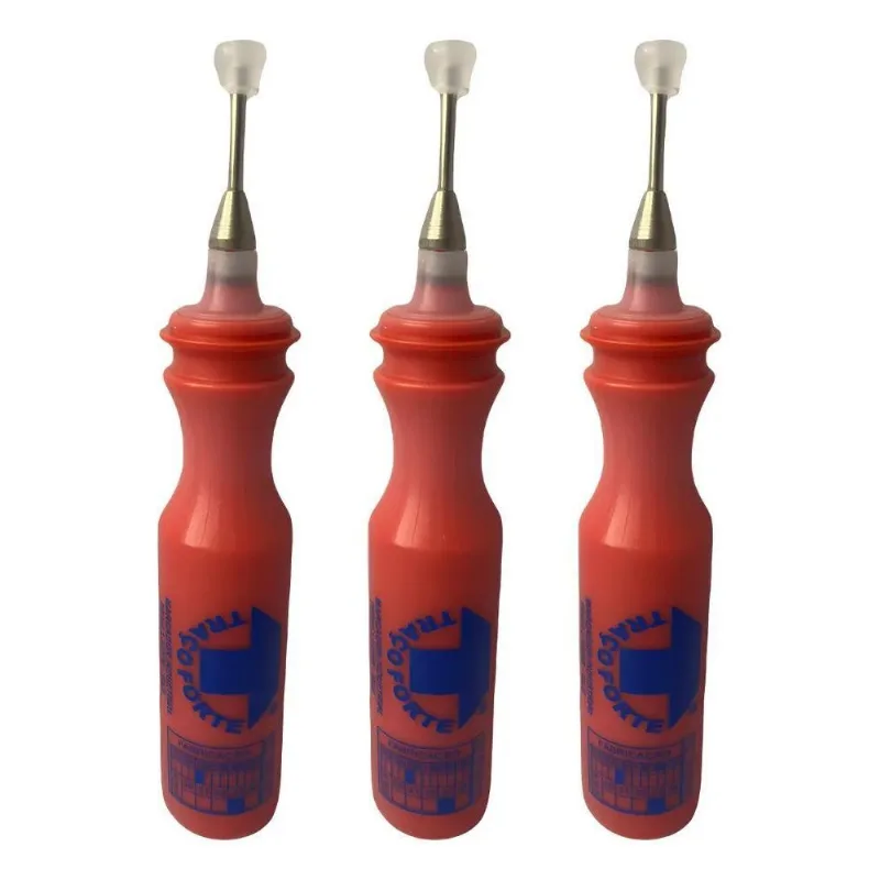 Kit 03 Tinta Marcador Lacre Parafusos E Peças Po Vermelho