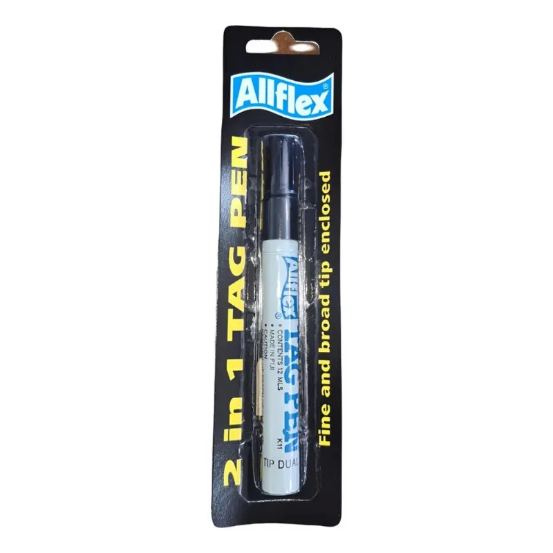 5x Caneta Para Brincos Bovinos Suinos Allflex Tagpen Cor Pre