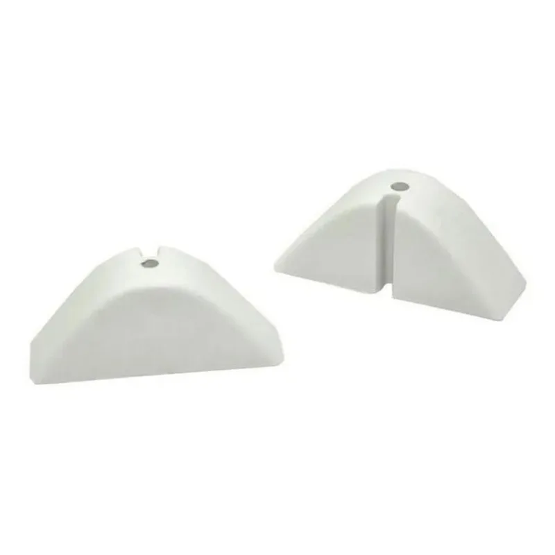 Kit 50 Calço Para Telhas Eternit Brasilit Onda Alta - Branco