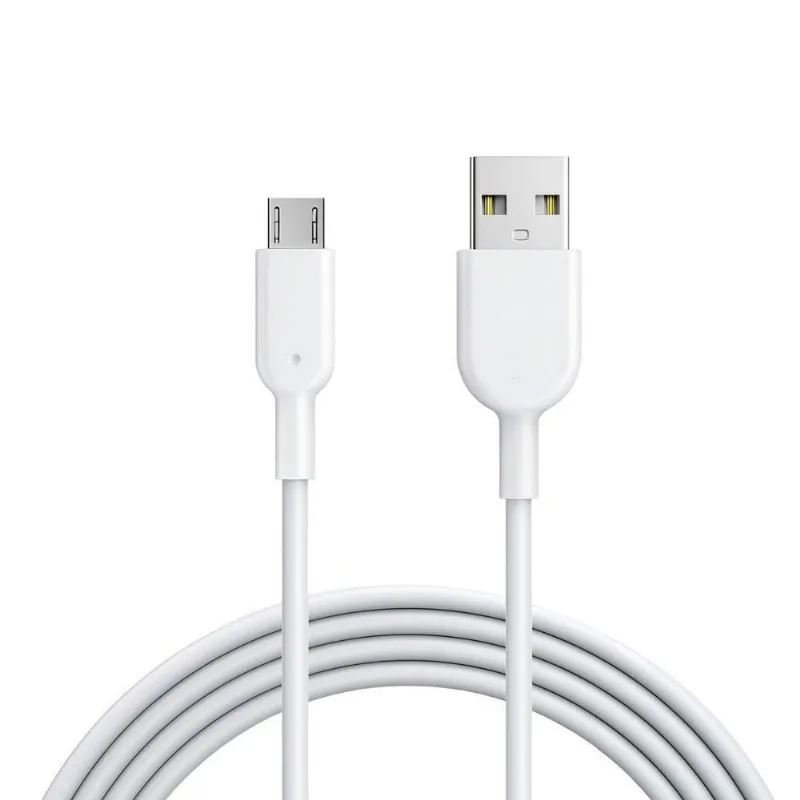 Cabo Usb Branco Reforçado 1m Premium Para Samsung S25