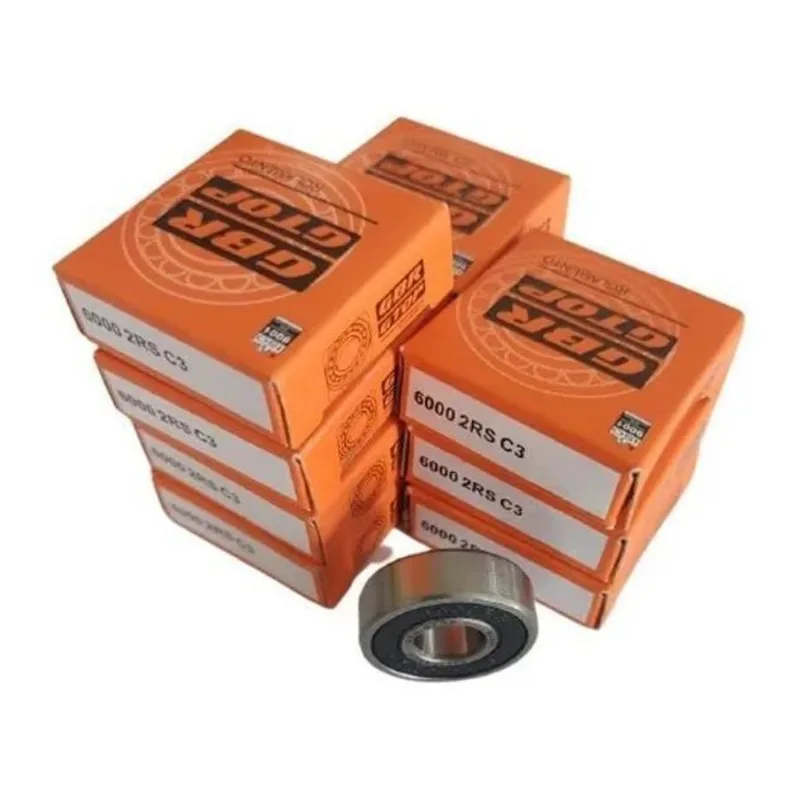 3x Rolamento 6000-2rs 10x26x8 - Kit Com 10pcs