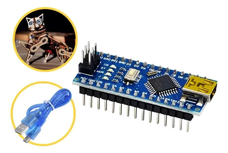 10x Placa Nano Atmega328 Ch340 Compativel Com Arduino V3