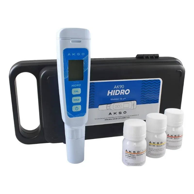 Akso Medidor De Ph De Bolso Phmetro Ak90 New Hidro