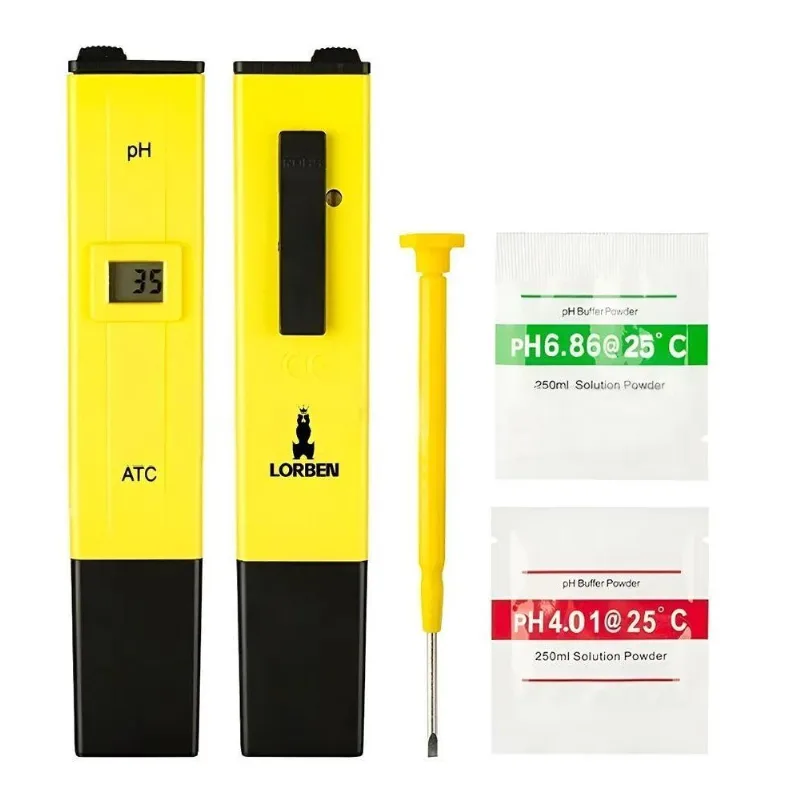 Medidor De Ph Digital Portátil Marca Lorben Com Display Lcd