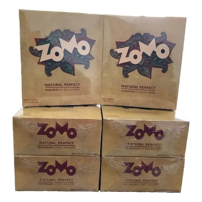 10x Caixa De Seda Zomo Natural Perfect Com 50 Un Imediato