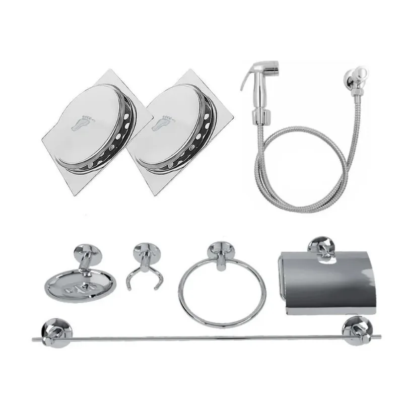 Kit Completo Para Banheiro 8 Peças