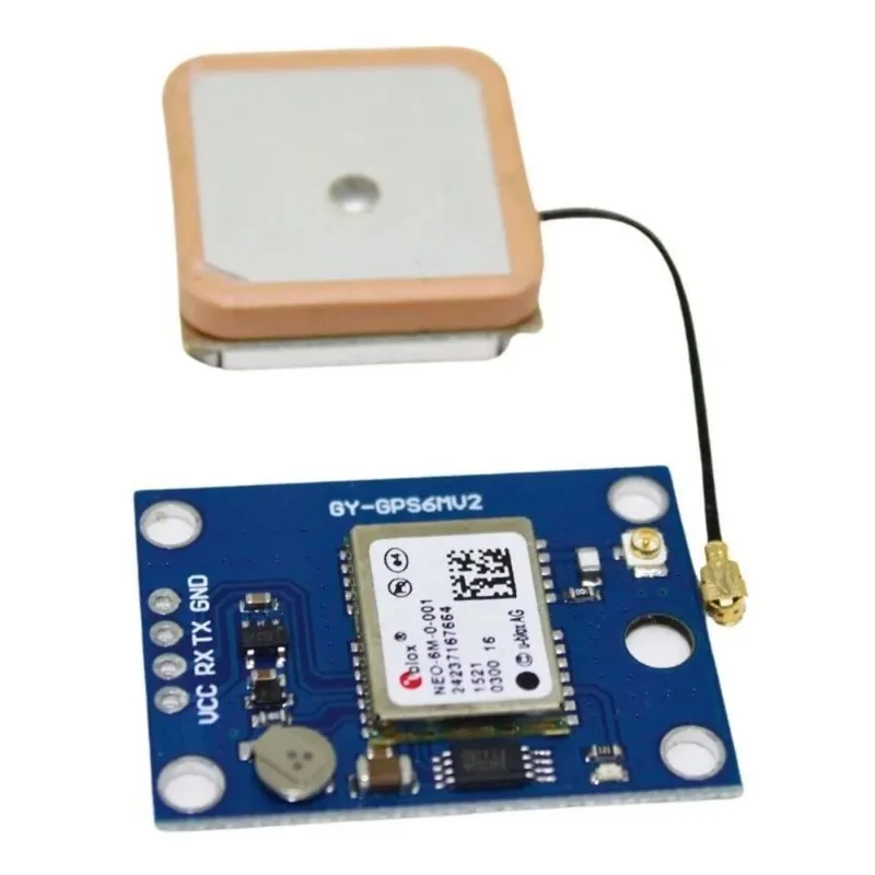 3x Módulo Gps Neo-6m V2 Com Antena Para Arduino / Drone