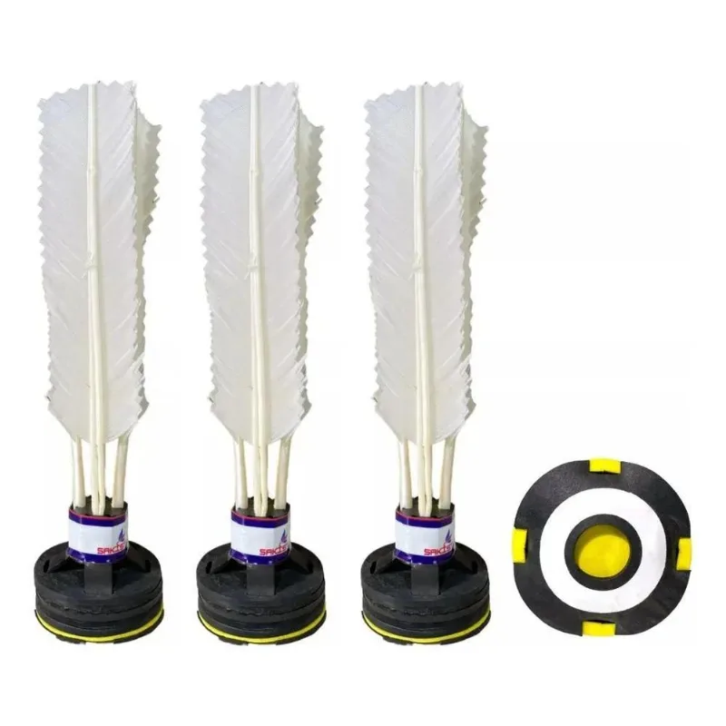 Kit 3 Peteca Oficial Super Profissional Refletiva Noturna