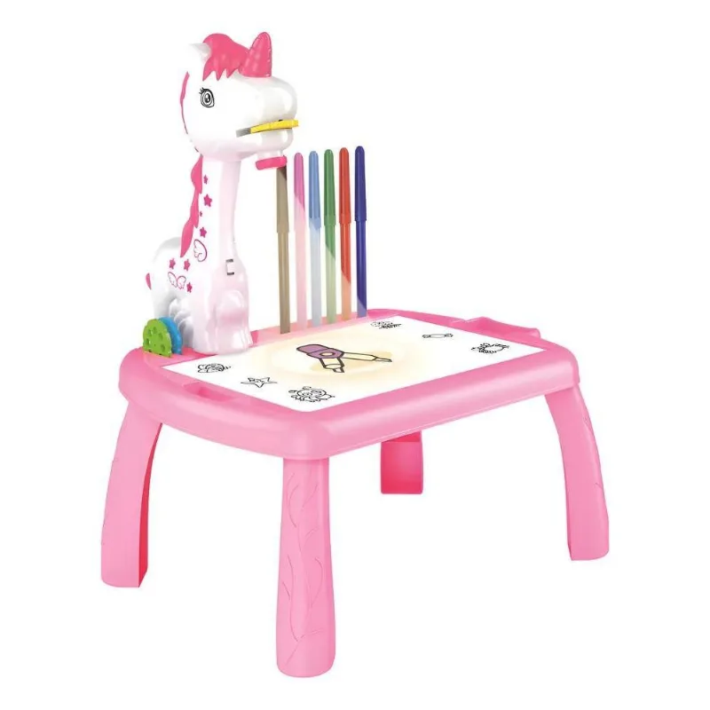 Mesa Projetora De Desenhos Interativos Infantil Com Cane Ros