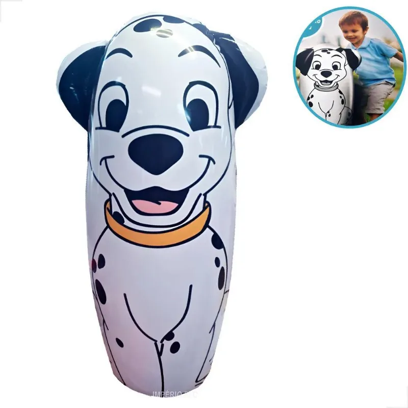 Joao Bobo Teimoso Inflável Cachorro Cachorro