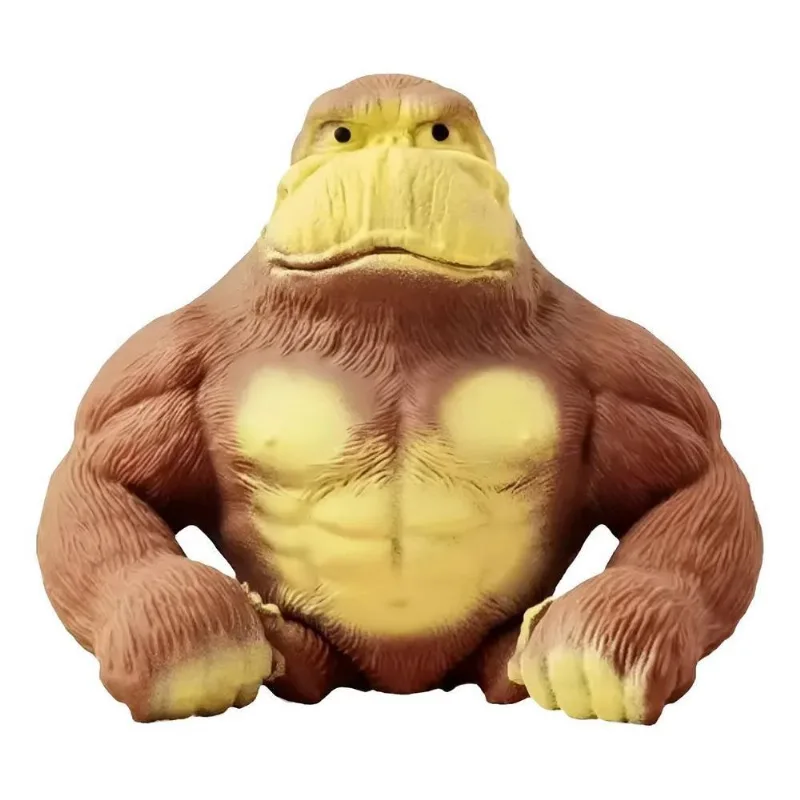 Brinquedo Indestrutível Gorila Macaco Antiestresse Estica