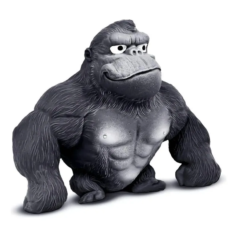 Macaco De Brinquedo Gorila Fofo Anti Stress Sensorial Areia