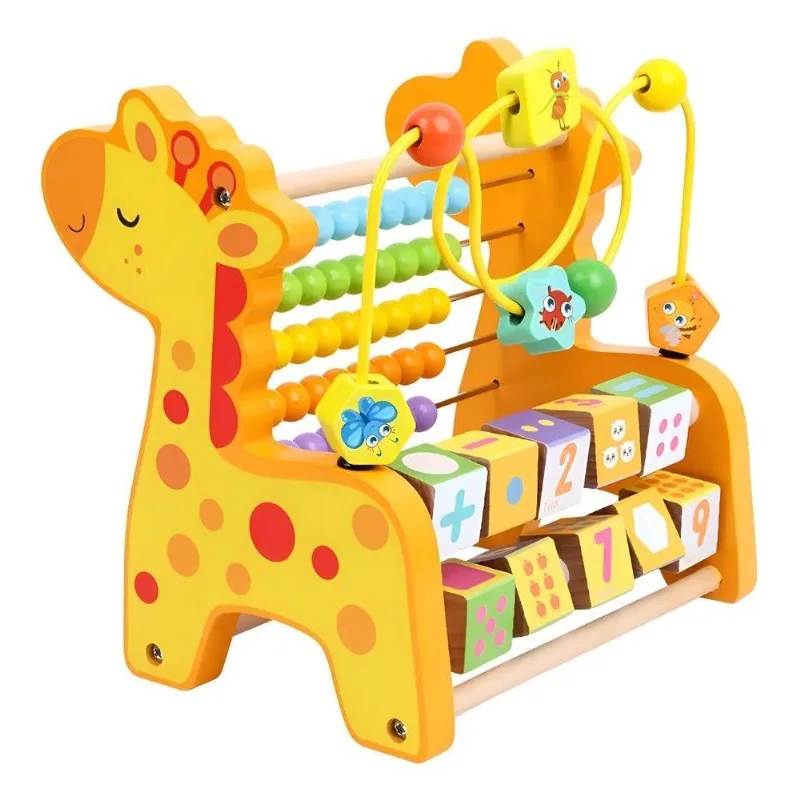 Brinquedo Educativo Montessori Desenvolvimento Criança Ábaco