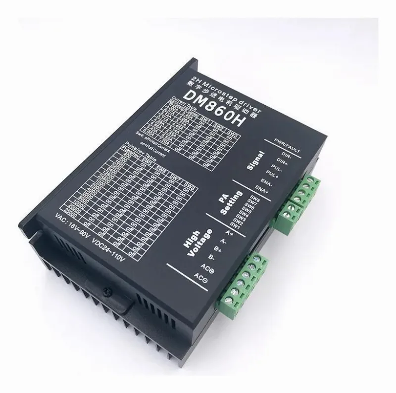 3x Driver Digital Para Motor De Passo 7.2a Dm860h Cnc Router