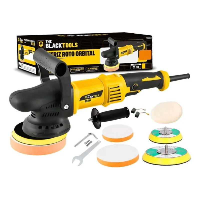 Politriz Eletrica Roto Orbital 15mm 5 E 6 Pol 950w Pro950 Th