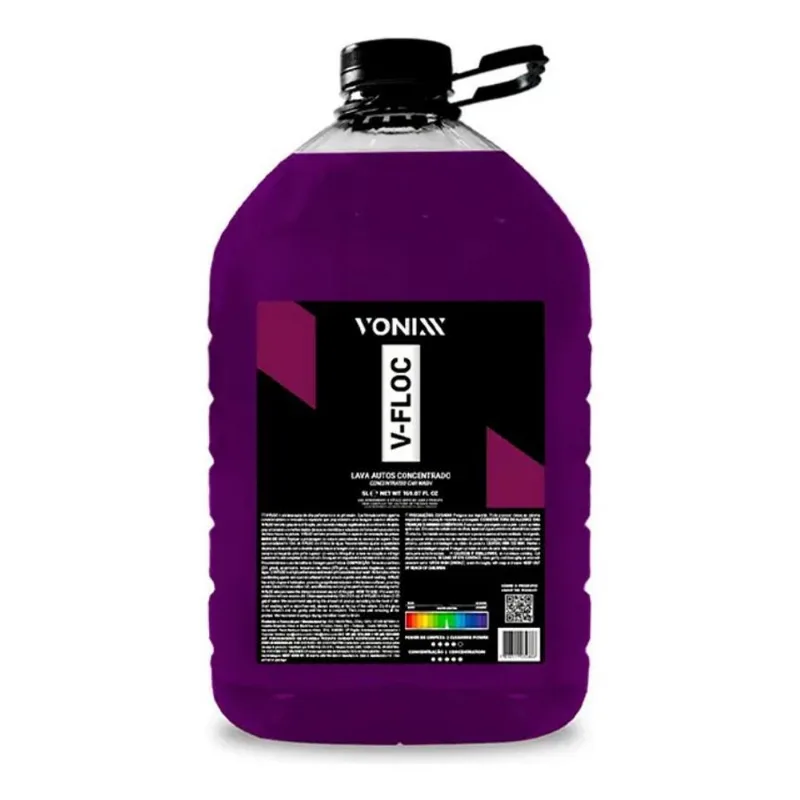 Lava Auto Super Concentrado Vfloc 5lts Vonixx Automotivo